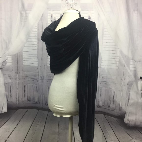 velvet evening wrap